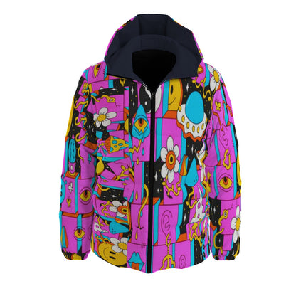 Trippy Psychedelic Winter Time Jacket Unisex