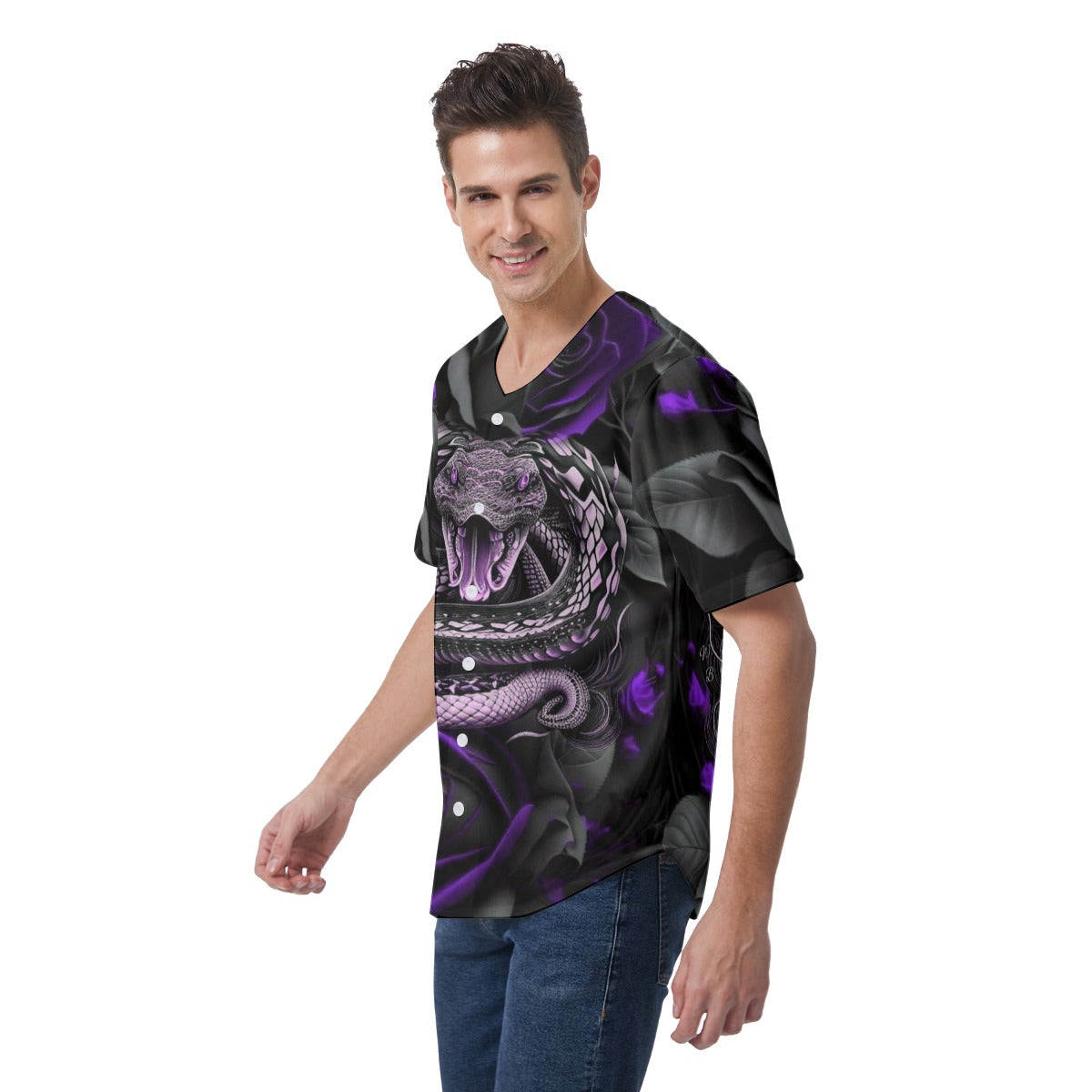 Men's Viper Short Sleeve Baseball Jersey