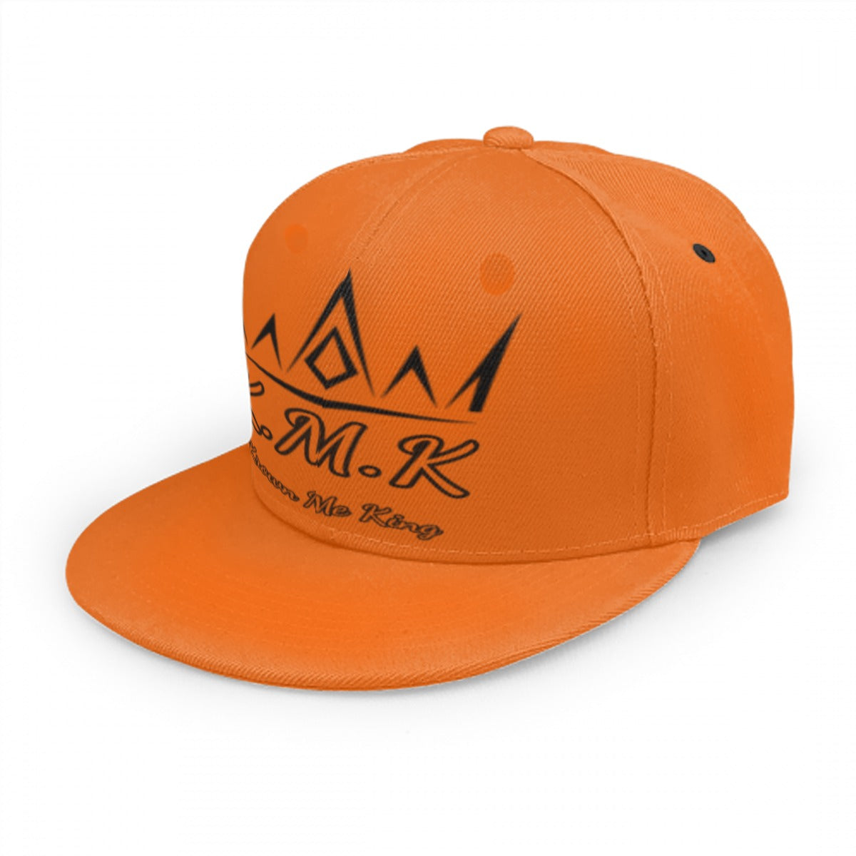 Orange & Black Krown Me King Snap Back