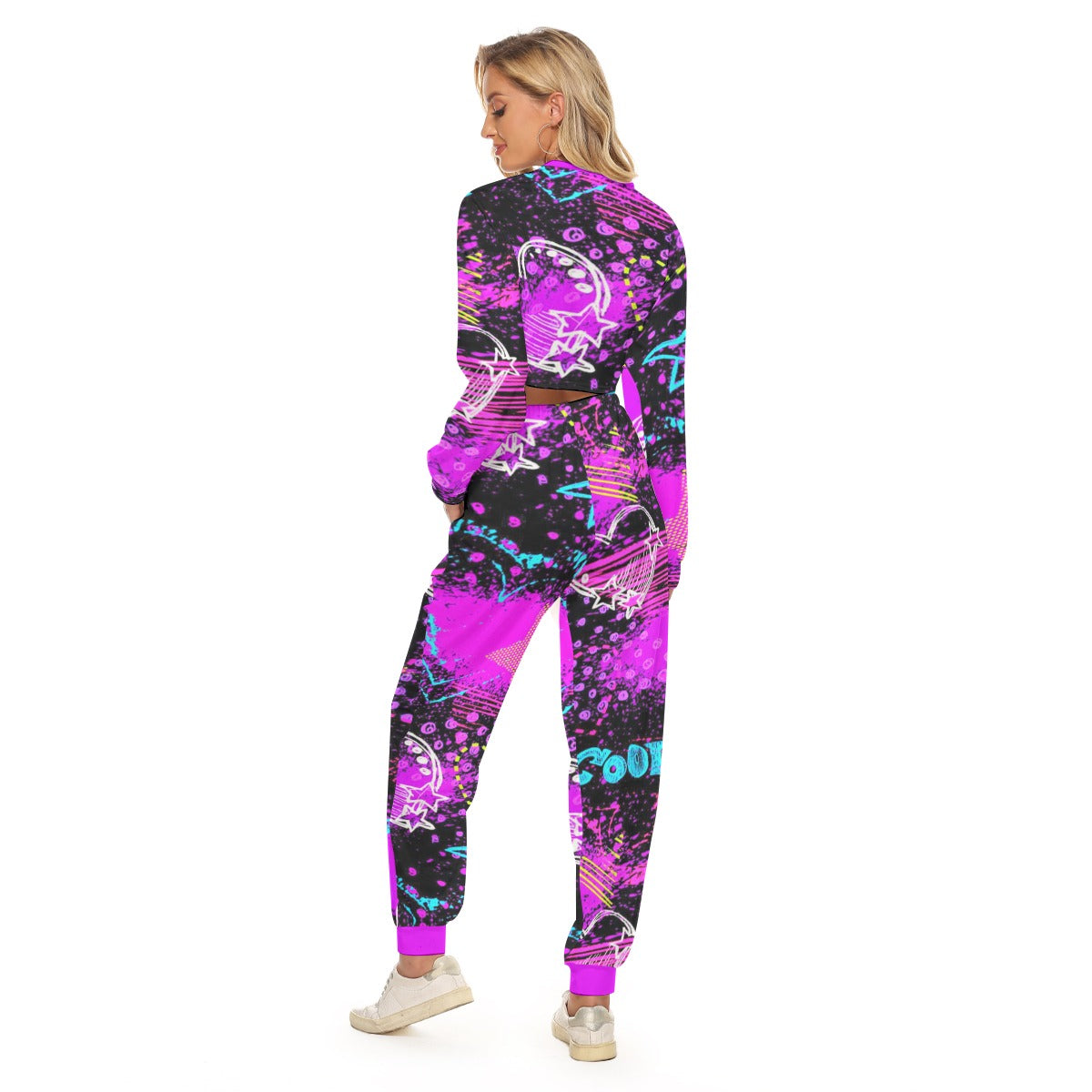 Women's Too Cool Crop Sweatshirt Suit