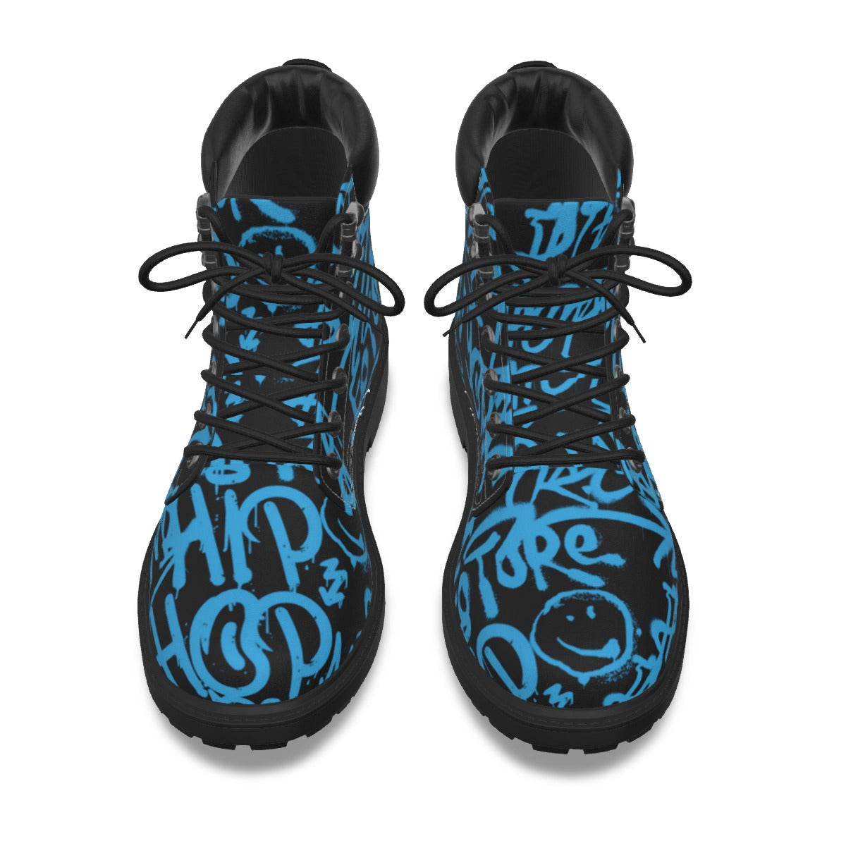 Graffiti Style Women's Short Boots