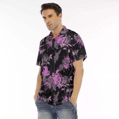 Cris'sai's Pretty Little Flowers Men's Polo Shirt