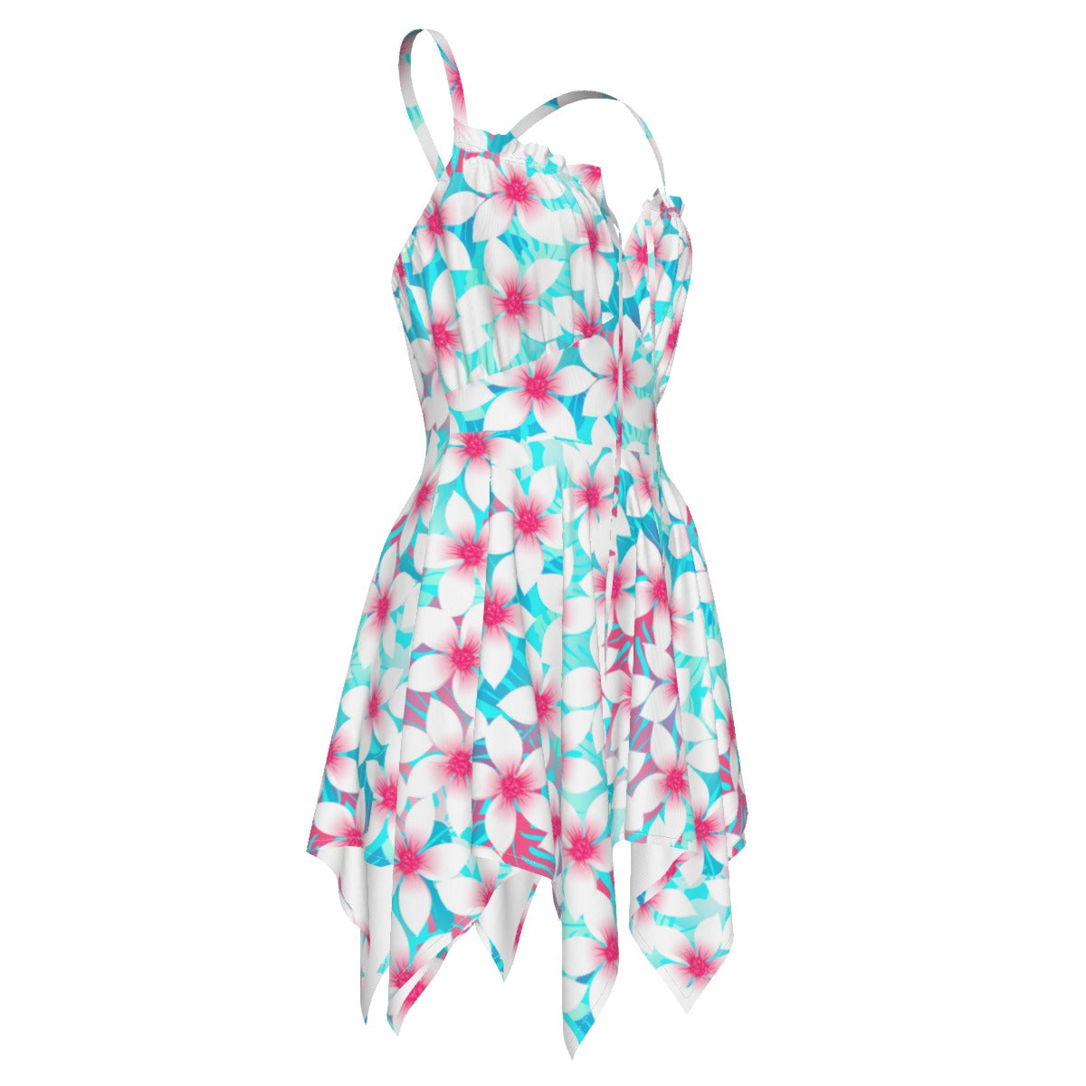 Tropical Flowers Women's Slip Dress