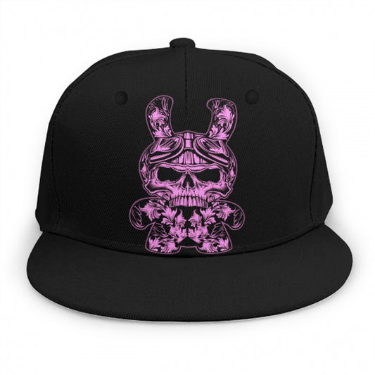 Black & Pink B RABB Snap Back