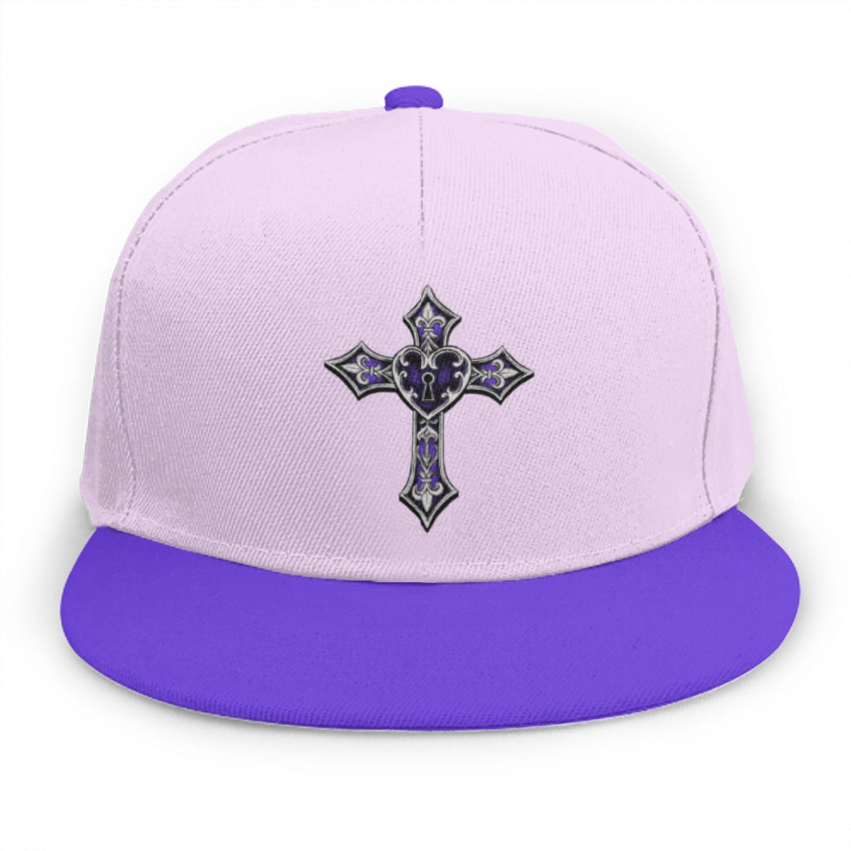 Heart & Cross Snap Back