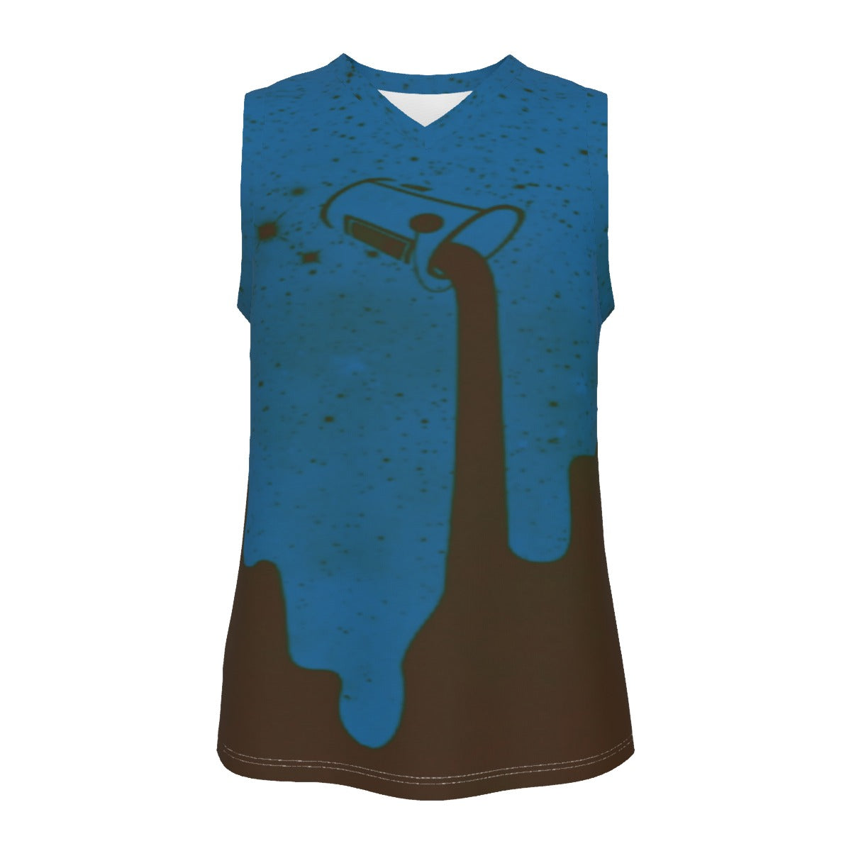 Pour Up Men's V Neck Basketball Top