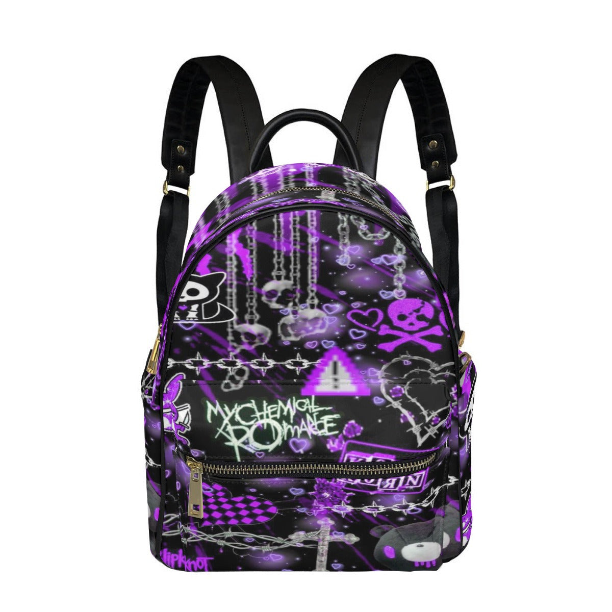 Punk Style Small Size Backpack