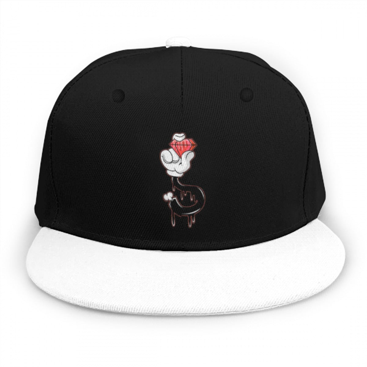 Red Blood Diamond Snap Back