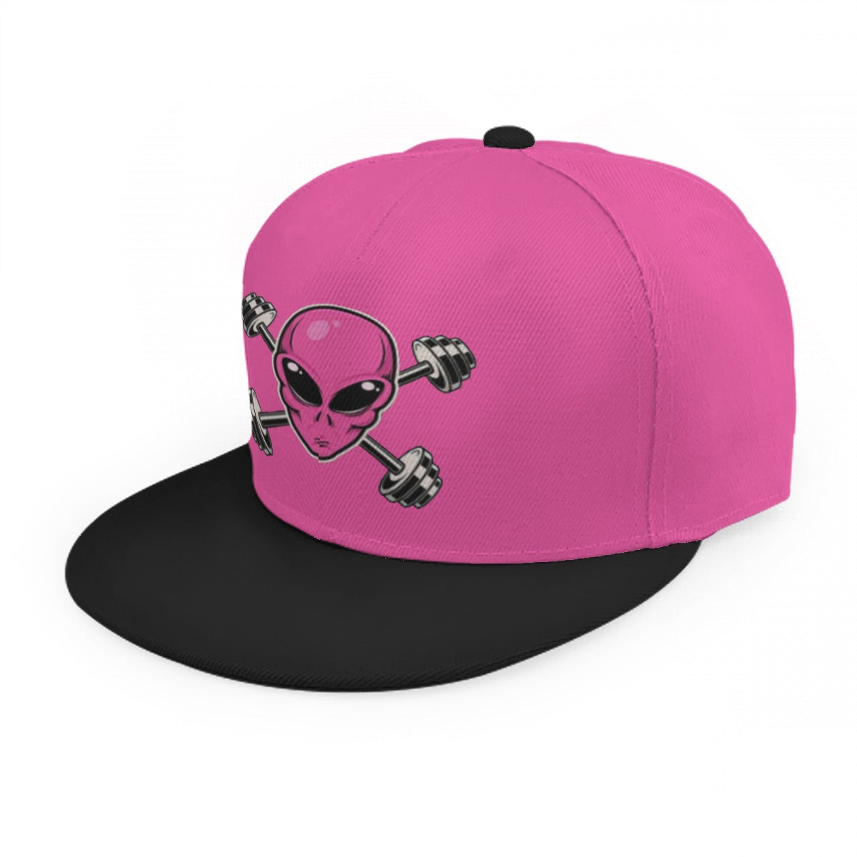 Pink Alien Gym Snap Back