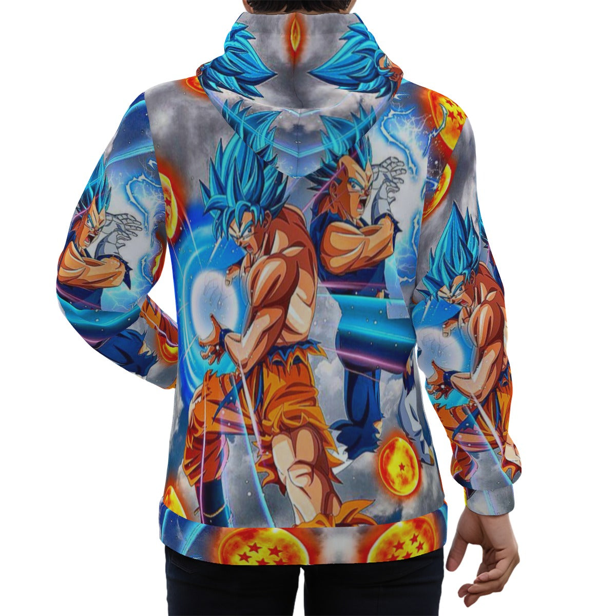 Goku & Vegeta Unisex Pullover Hoodie