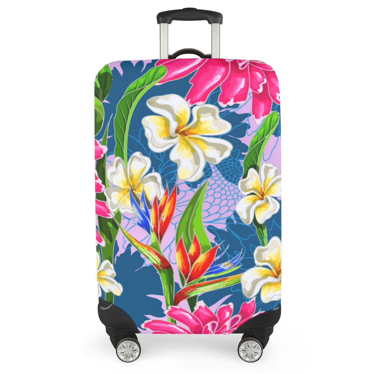 Tropic Vibes Luggage Cover (With Belt)