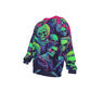 Land Of The Dead Men's Drop Shoulder Round Neck Long-Sleeved Sweatshirt