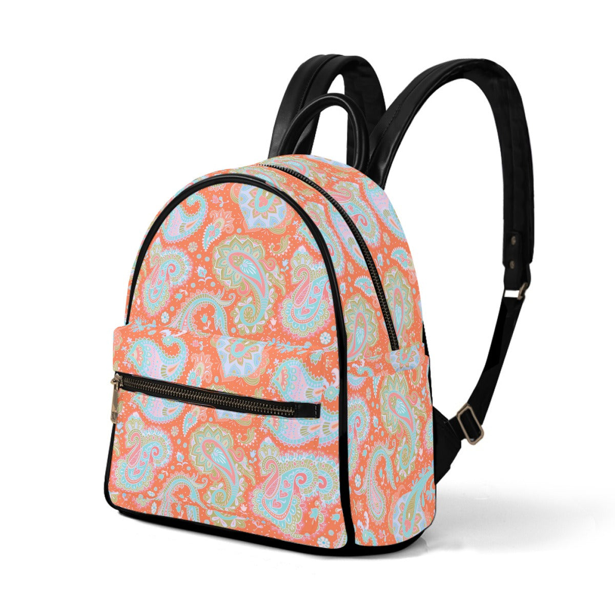 Colorful Paisley Small Size Backpack