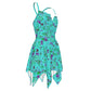 Women's Butterflies and Roses Slip Dress