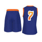 Hoop Vibes #7 Men's V Neck Basketball Suit