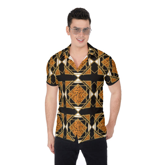 Bellafonte Animal Print Men's Button Up