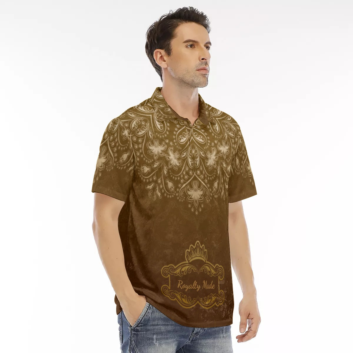 Royalty Made Gold Men's Polo Shirt