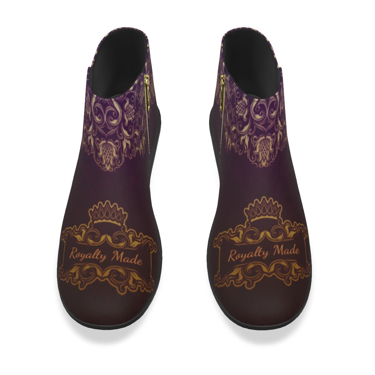 Royalty Made Purple Men's Fashion Boots