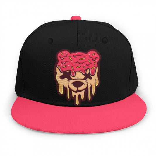 Red & Tan Ice Cream Teddy Snap Back