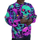 Men's Skull Gang Thicken Sweater