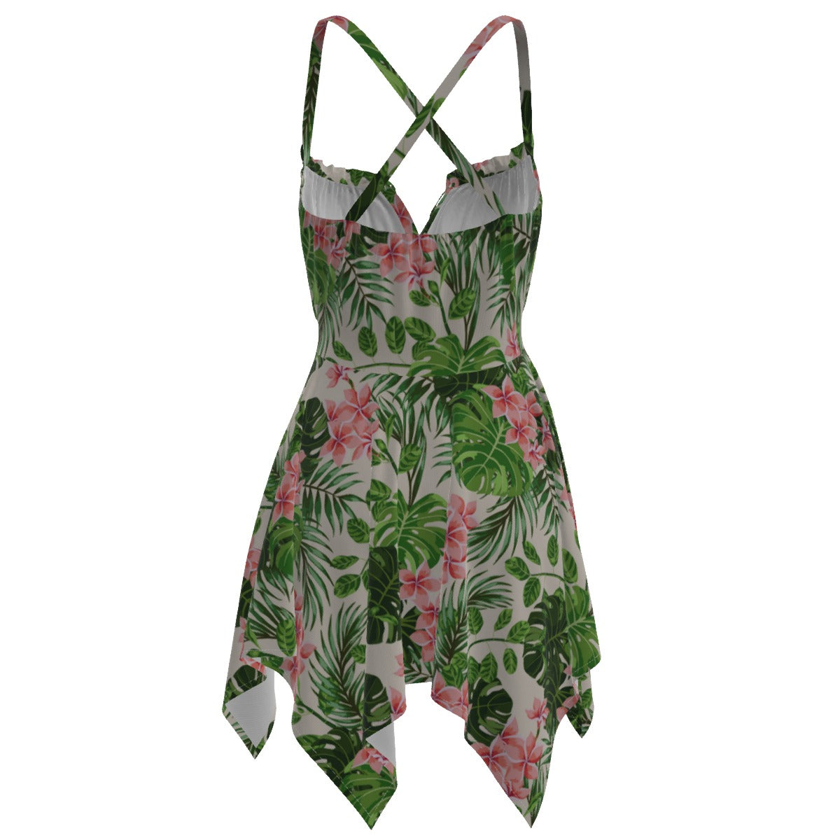 Tropical Flowers Women's Slip Dress