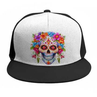 Sugar Skull Snap Back