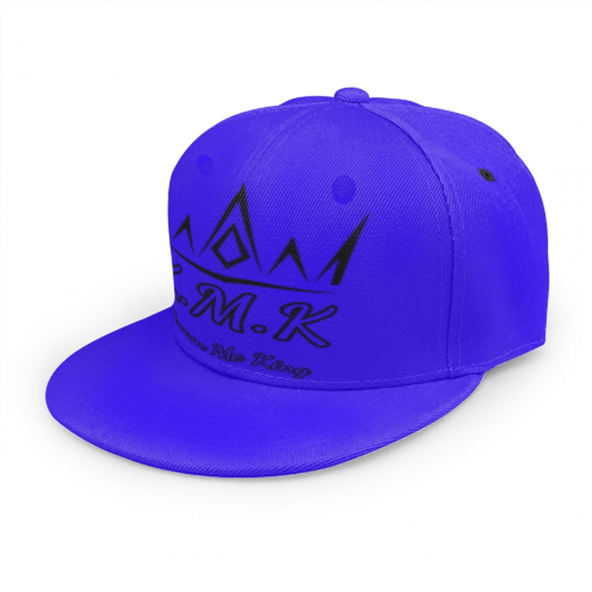 Blue & Black Krown Me King Snap Back