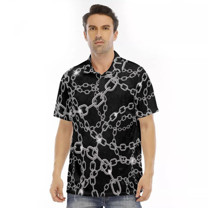 Brake The Chains Men's Polo Shirt