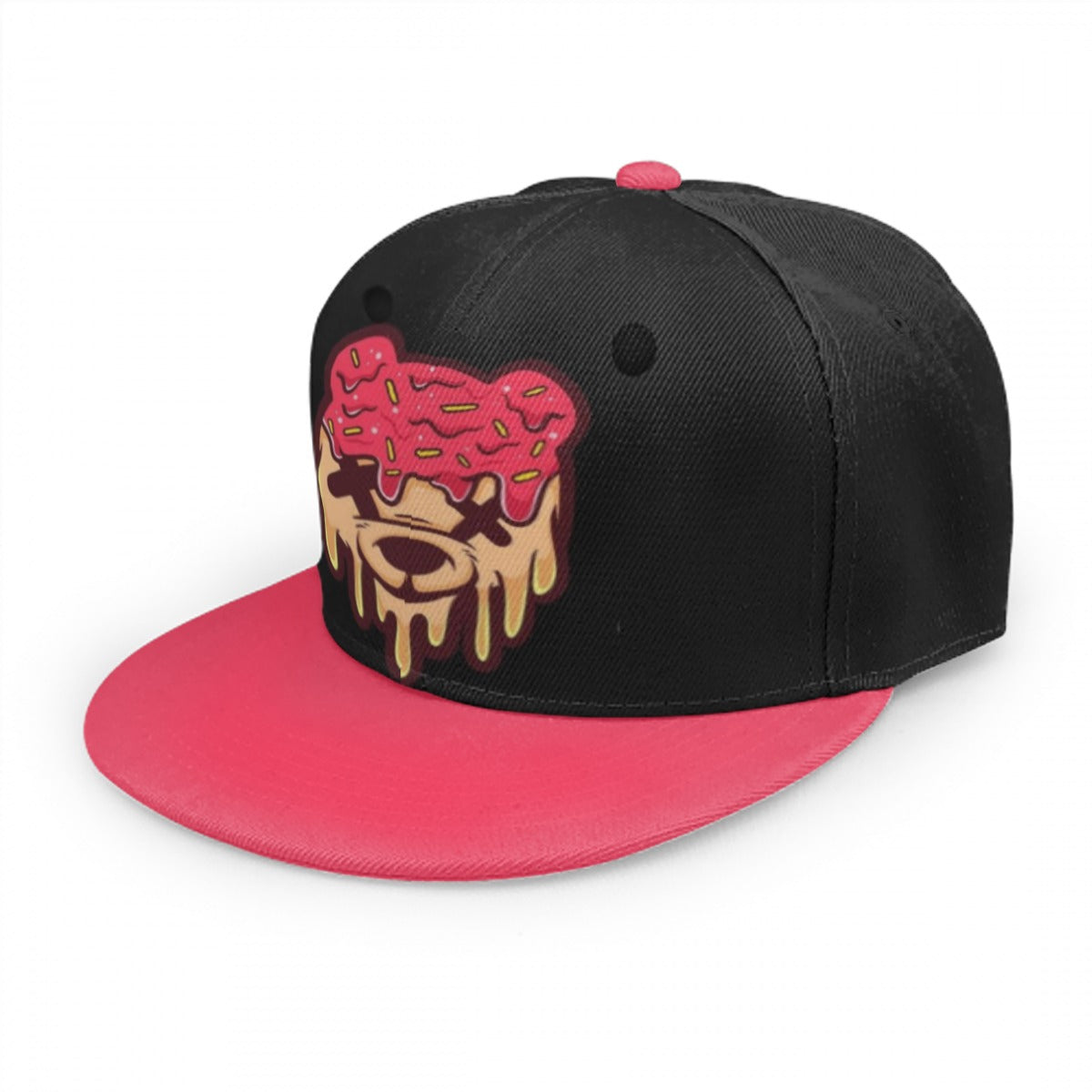 Red & Tan Ice Cream Teddy Snap Back