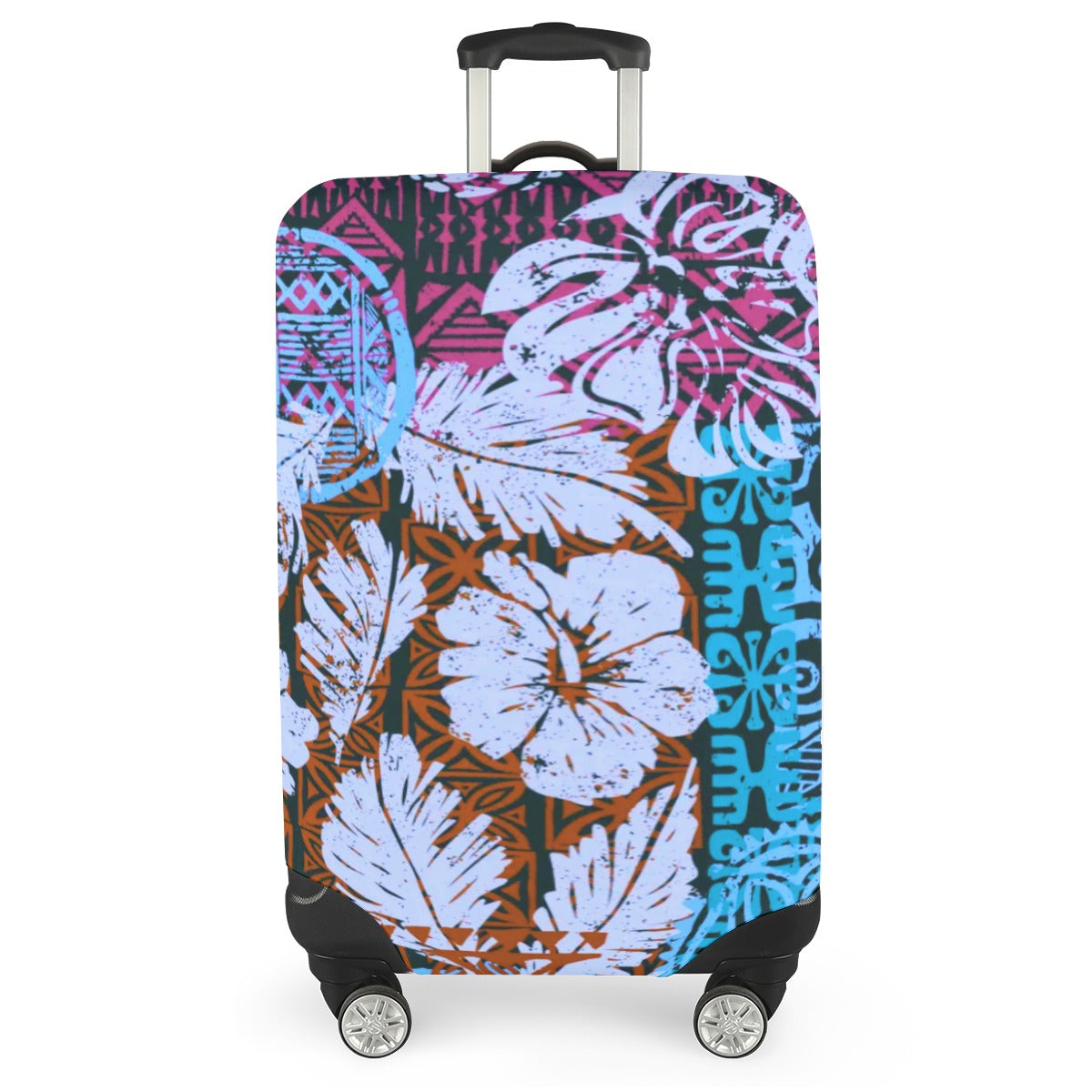 Hawaiian Style Luggage Cover (With Belt)