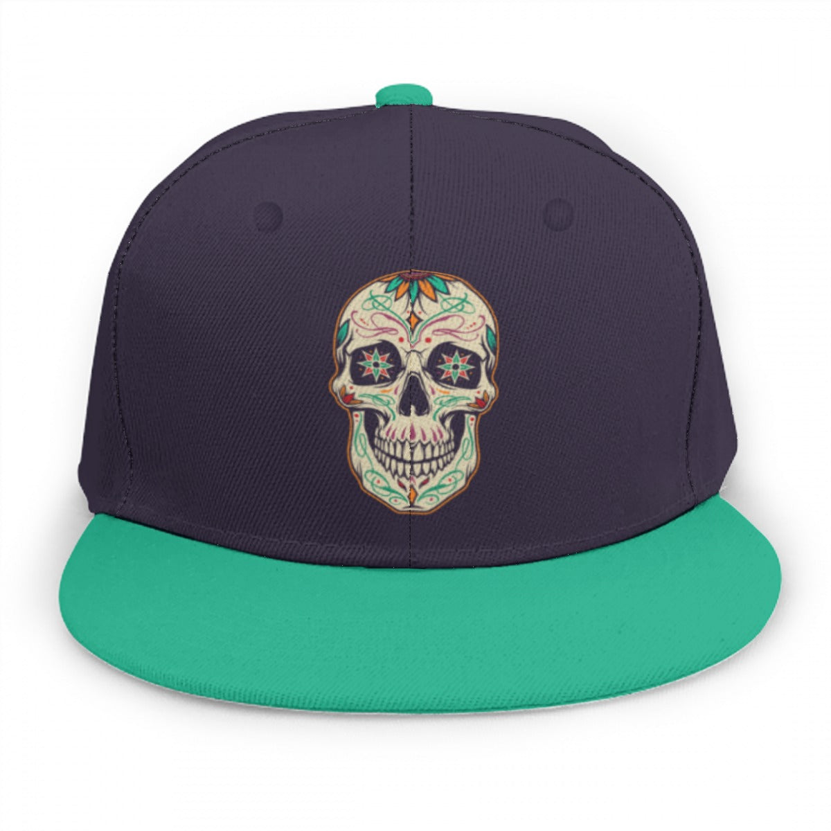 Sugar Skull Snap Back