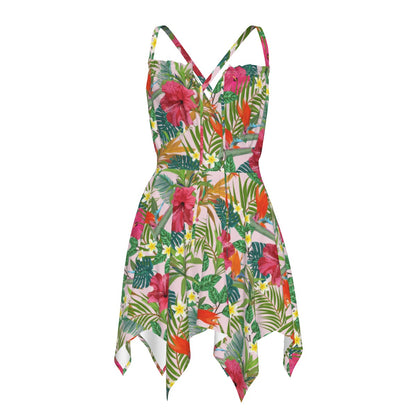 Tropical Flowers Women's Slip Dress