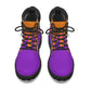 Drippy Orange & Purple Women's Short Boots