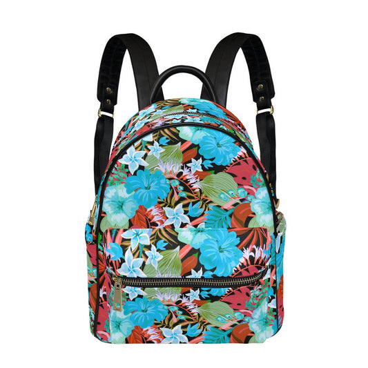 Summer Time Flowers Small Size Backpack