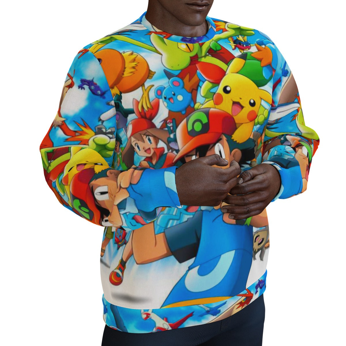 Men's Pokemon Thicken Sweater