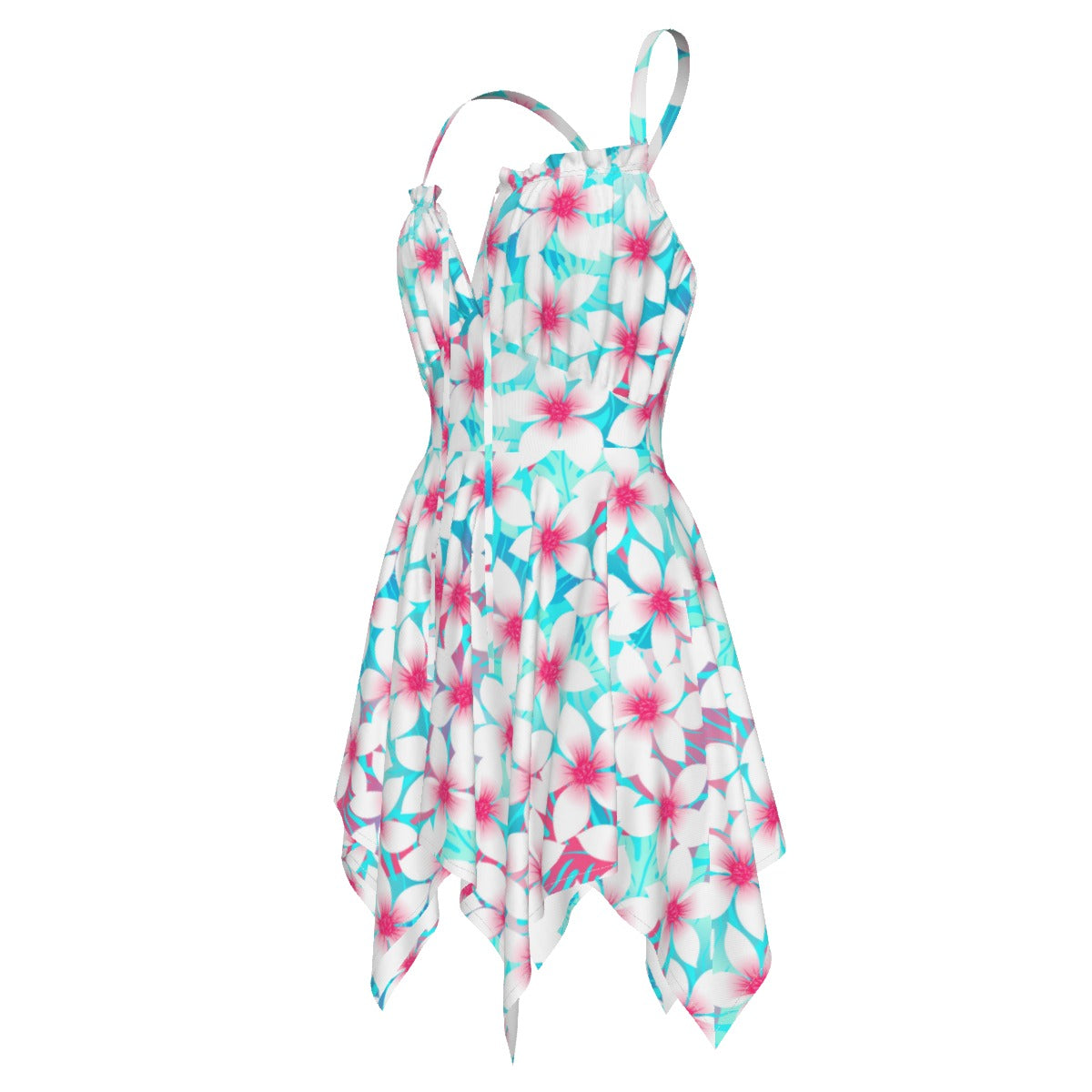 Tropical Flowers Women's Slip Dress