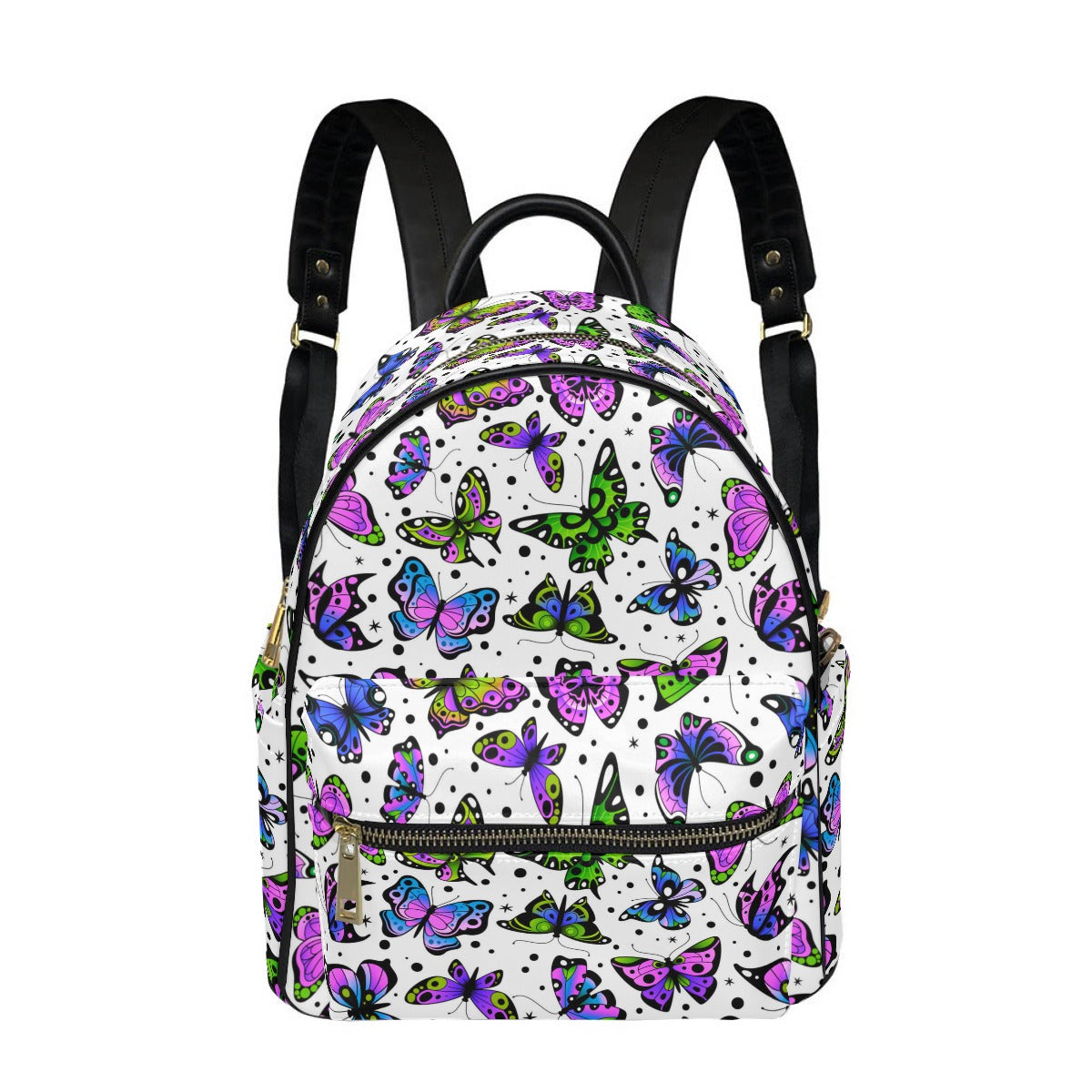 Cute Colorful Butterfly Small Size Backpack