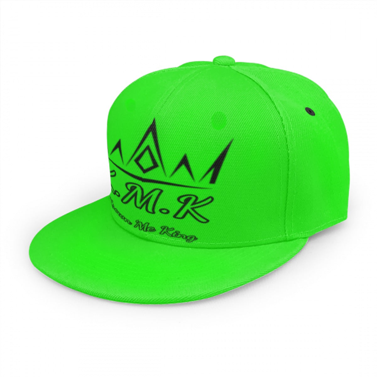 Green & Black Krown Me King Snap Back