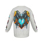 Bionic Hearts Men's Drop Shoulder Round Neck Long-Sleeved Sweatshirt