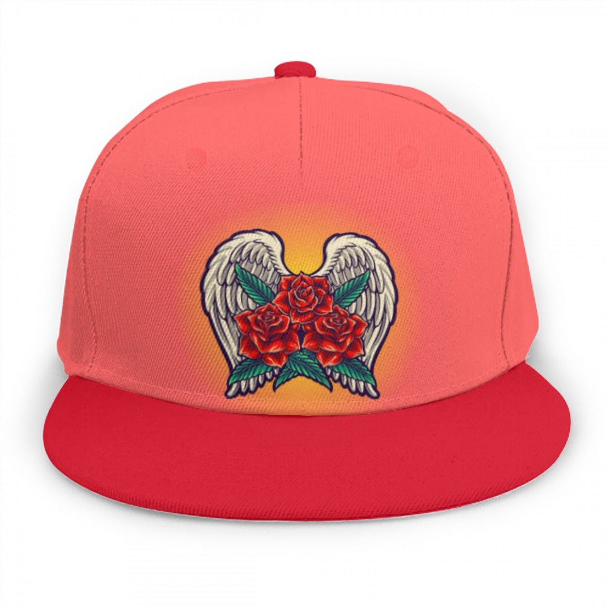 Red Angel Roses Snap Back