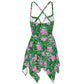 Tropical Flowers Women's Slip Dress
