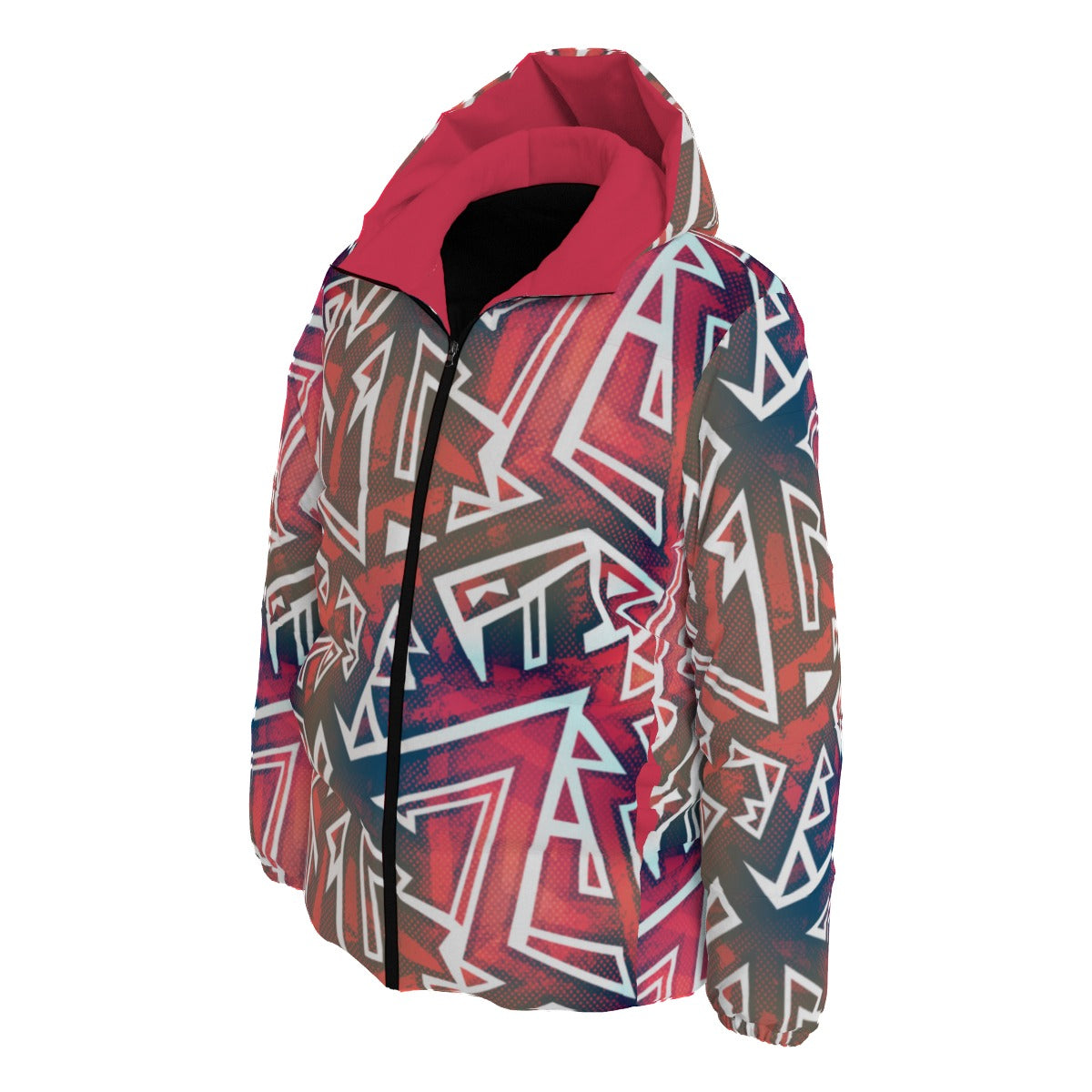 Graffiti Style Winter Time Jacket Unisex