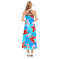 Tropical Hibiscus Flowers Cami Vest Top Dress