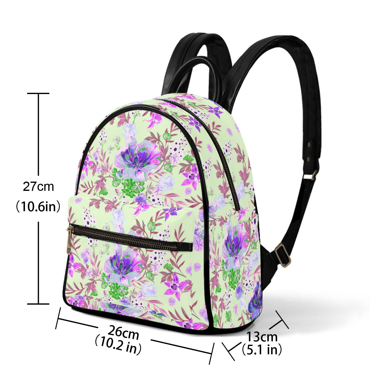 China Flowers Bright Buds Small Size Backpack