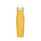 Curly Curls Women's Sexy Hollow Cami Dress