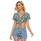 Cute Flowers Women's Bandage Crop Top
