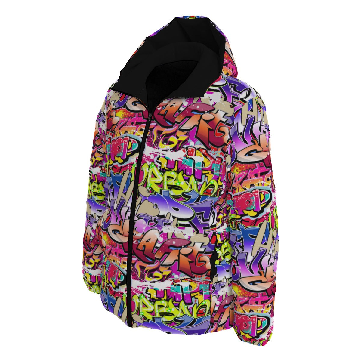 Graffiti Style Winter Time Jacket Unisex