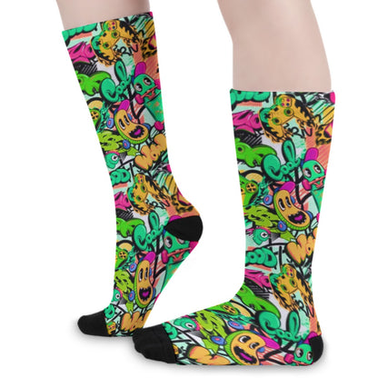 Stylish Cartoon Long Socks