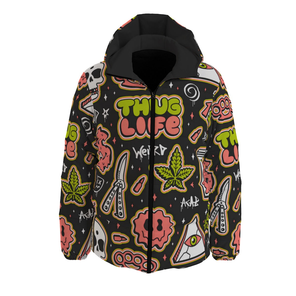 Thug Life Winter Time Jacket Unisex