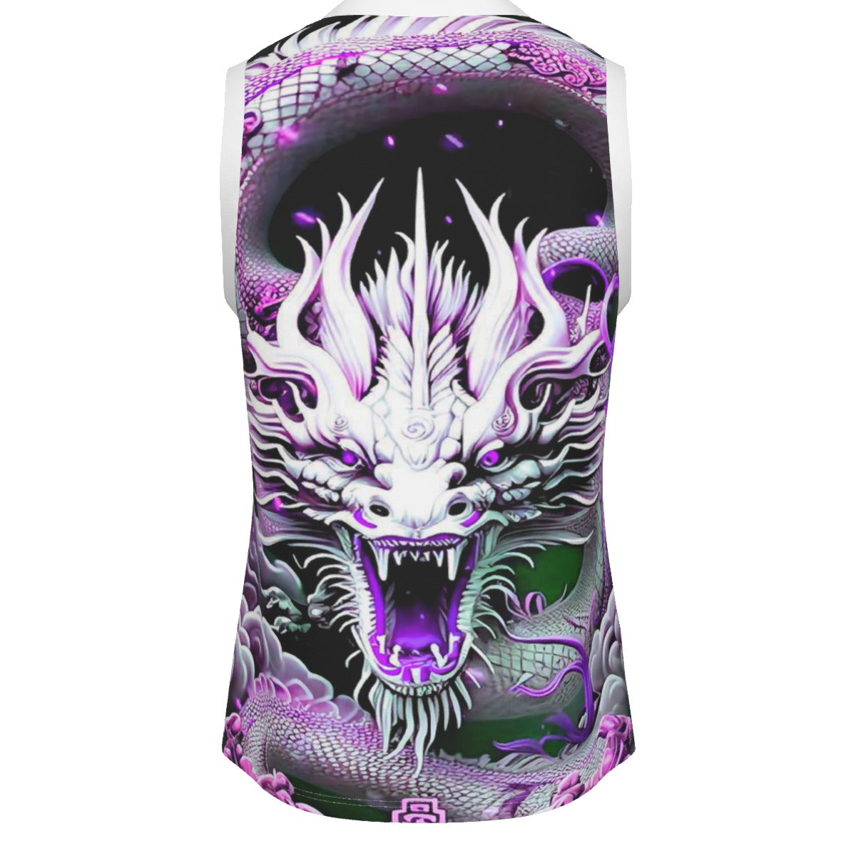 Men's Dragon V Neck Basketball Top